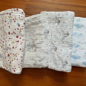 aden + anais Harry Potter cotton muslin swaddle blankets
